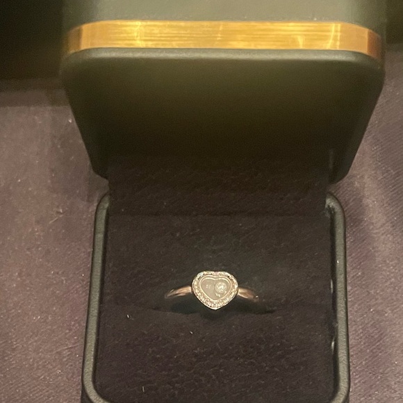 Chopard Diamond Heart Happy Icons Ring - EXCELLENT CONDITION ! - Picture 6 of 17